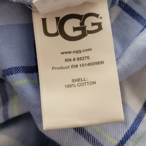 UGG Raven Plaid Pajama Top - Picture 6 of 10